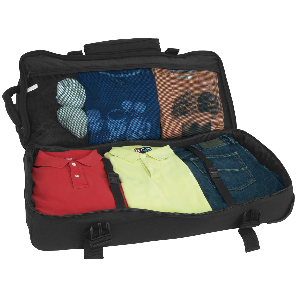 Gorilla Wheeled Duffel Bag, Black – Mercury Luggage