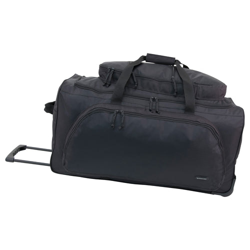 Full view of Wheeled Duffel Bag, Black 