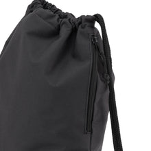 Load image into Gallery viewer, Drawstring Backpack Black