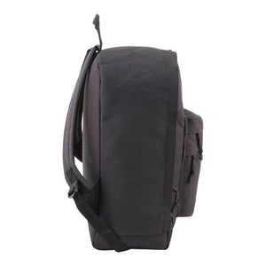 18" Backpack with Pockets, Black