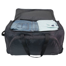 Load image into Gallery viewer, Wheeled Duffel Bag, Black