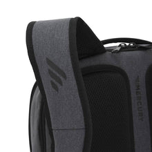 Load image into Gallery viewer, Closeup of strap on Pro Series Everyday Backpack, Gray