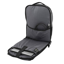 Load image into Gallery viewer, Laptop compartment and interior cable organization pocket of Pro Series Everyday Backpack, Gray