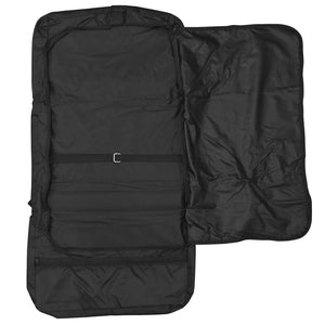 Empty fully opened main compartment showing spacious interior - Tri-Fold Garment Bag