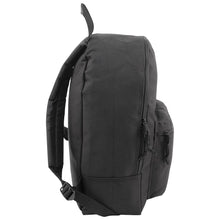 Load image into Gallery viewer, side view of Backpack, Black - mercury luggage
