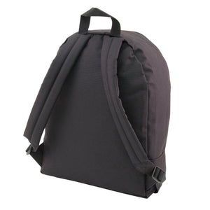 back view showing adjustable shoulder straps of Backpack, Black - mercury luggage